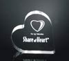 Acrylic Heart Award