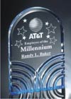 Millennium Desk Acrylic Award