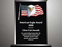 Flag Acrylic Plaque Award