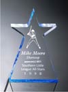 Acrylic Star Topped Tower Awards